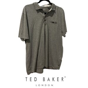 Ted Baker Charcoal Polo Shirt for Men
